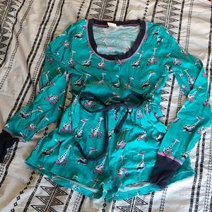🎃2/$12 🎃 Giraffe Pajama Romper
